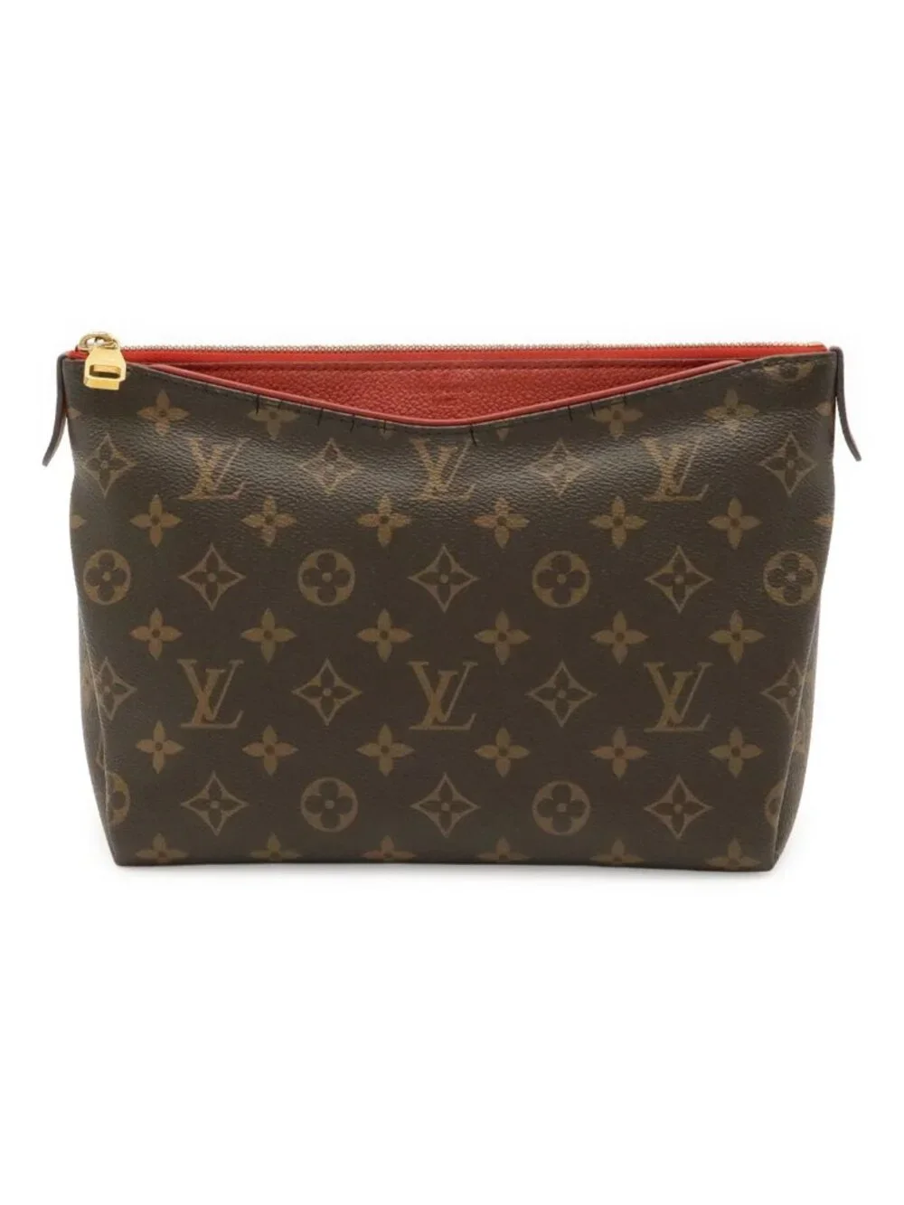 Louis Vuitton Monogram Pallas Beauty Case Makeup Pouch Multi Clutch Cerise